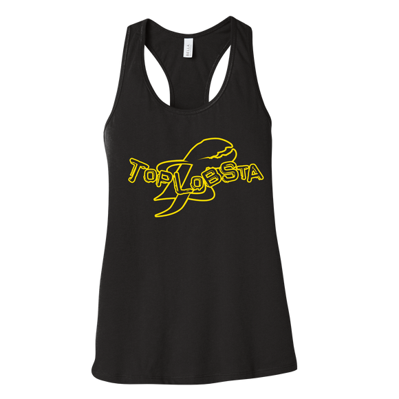 Top Lobsta logo tank top in black