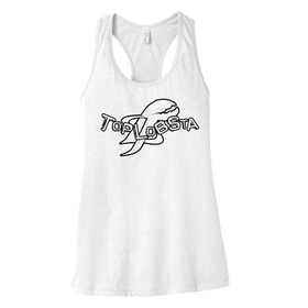 Top Lobsta logo tank top in white