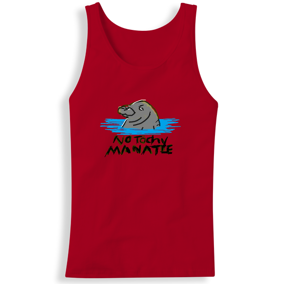 No Touchy Manatee Tanktop