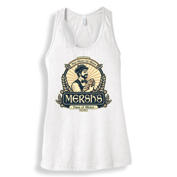 Mersh's Haus of Gluten Racerback