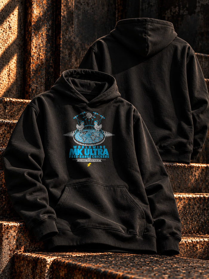 Worldwide MK Ultra Free-Range Chickens Hoodie