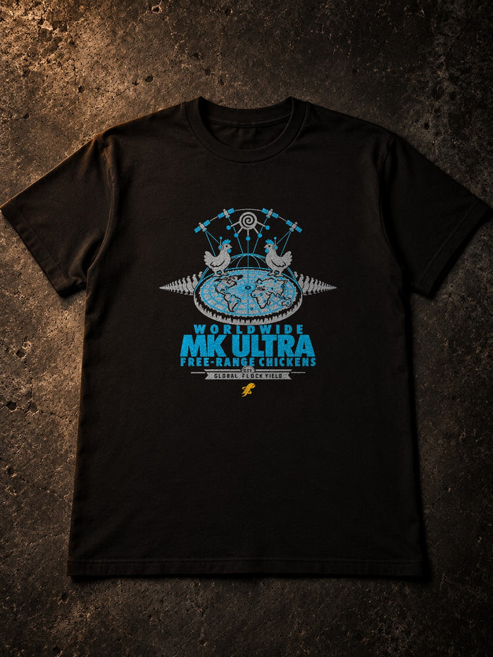 Worldwide MK Ultra Free-Range Chickens T-Shirt