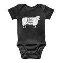 Obey. Submit. Comply. Cattle Classic Baby Onesie Bodysuit