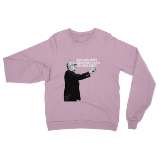 Buy light-pink Taxation is Robbery Rothbard B&W Classic Adult Sweatshirt