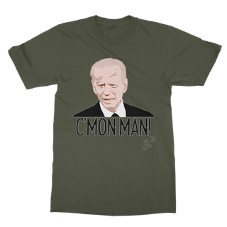 Buy army-green C’mon Man Biden Classic Adult T-Shirt