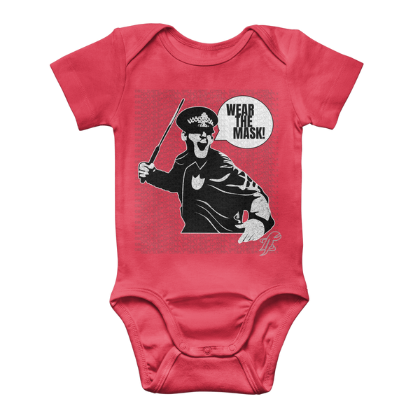 Wear the Mask Classic Baby Onesie Bodysuit