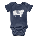 Obey. Submit. Comply. Cattle Classic Baby Onesie Bodysuit