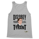Disobey Your Global Tyrant Trudeau Classic Adult Vest Top