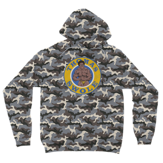 Buy grey-camo Thomas Swole Camouflage Adult Hoodie
