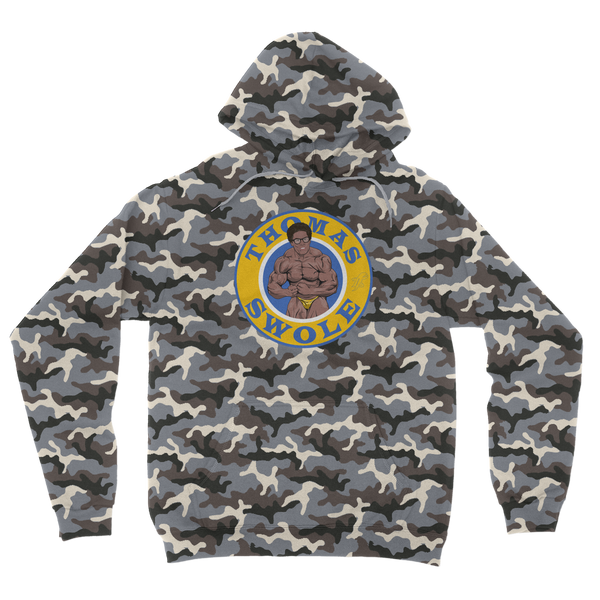 Thomas Swole Camouflage Adult Hoodie