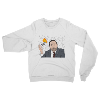 Buy white Index Card of Allowable Opinion Classic Adult Sweatshirt