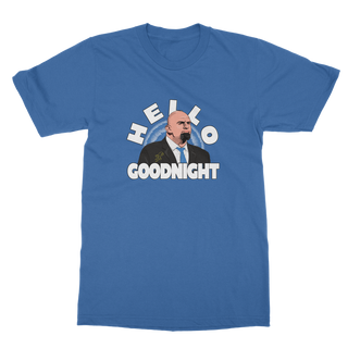 Buy royal-blue Hello Goodnight Classic Adult T-Shirt