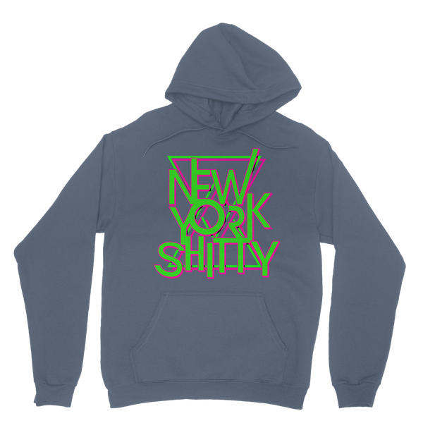 New York Shitty Retro Classic Adult Hoodie