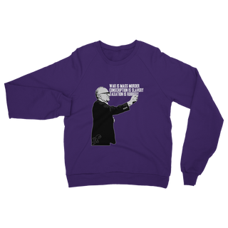 Buy purple Taxation is Robbery Rothbard B&W Classic Adult Sweatshirt