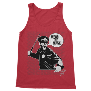 Buy red Wear the Mask Classic Adult Vest Top