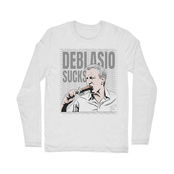 DiBlasio Sucks Classic Long Sleeve T-Shirt