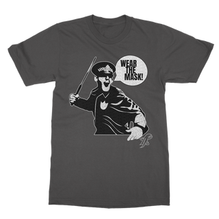 Buy dark-heather Wear the Mask Classic Adult T-Shirt