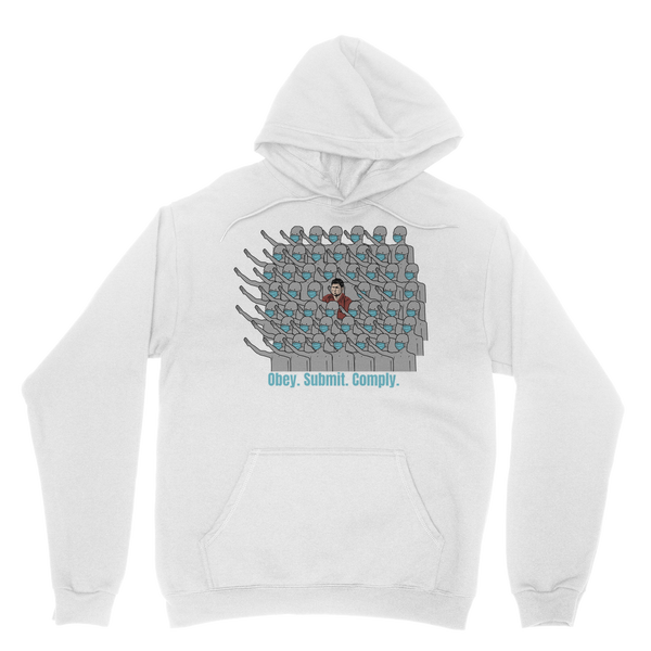 Stand Out obey. submit. comply Classic Adult Hoodie