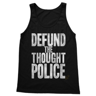 Buy black Defund the Thought Police Classic Women's Tank Top