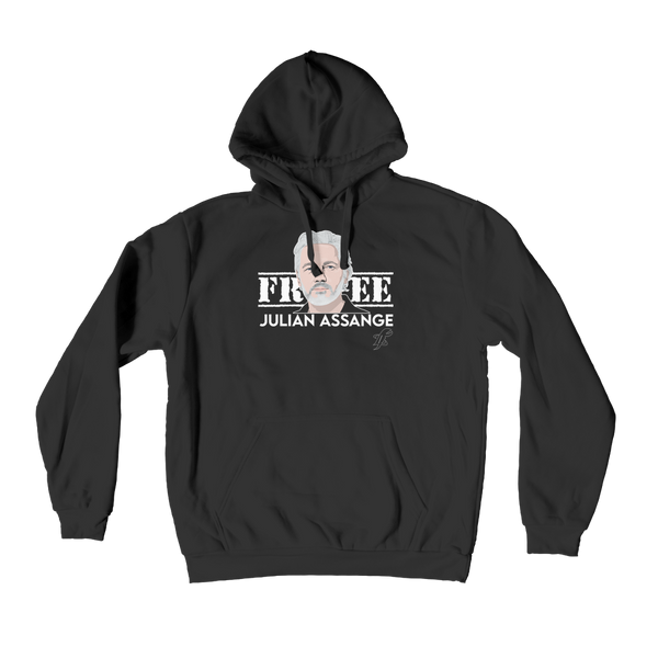 Free Assange Premium Adult Hoodie