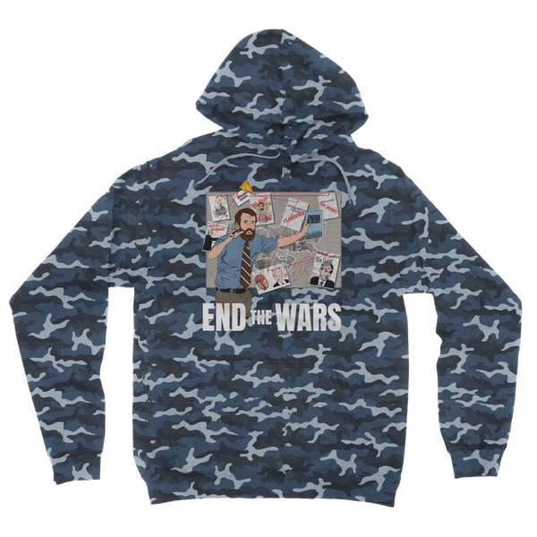 Pepe Scott Horton Camouflage Adult Hoodie