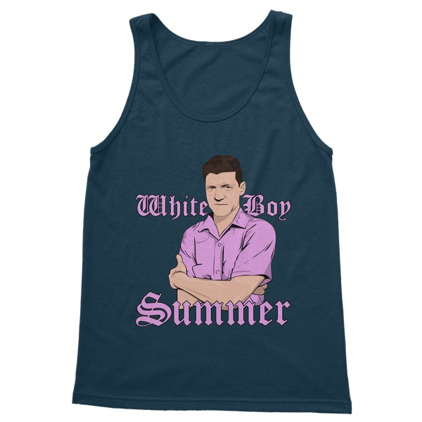 White Boy Summer Classic Adult Vest Top
