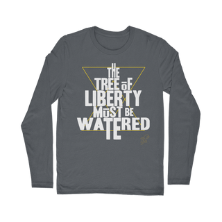 Buy dark-grey The Tree Must Be Watered Classic Long Sleeve T-Shirt