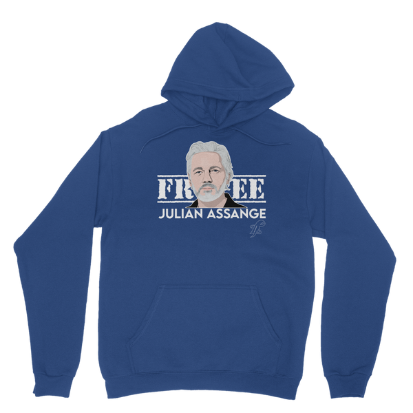 Free Assange Classic Adult Hoodie