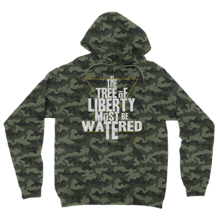 Buy green-camo The Tree Must Be Watered Camouflage Adult Hoodie