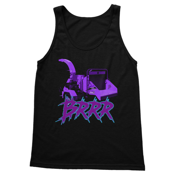 Wood chipper go BRRR BTC Classic Adult Vest Top