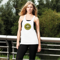 TopLobsta Retro logo Women's Loose Racerback Tank Top