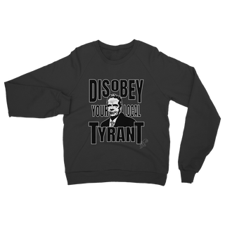 Buy black Disobey Cuomo Classic Adult Sweatshirt