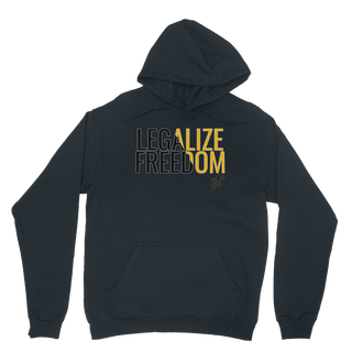 Buy navy Legalize Freedom Classic Adult Hoodie