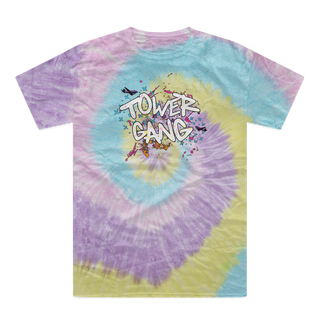 Buy jelly-bean Tower Gang 2022 Tie-Dye T-Shirt