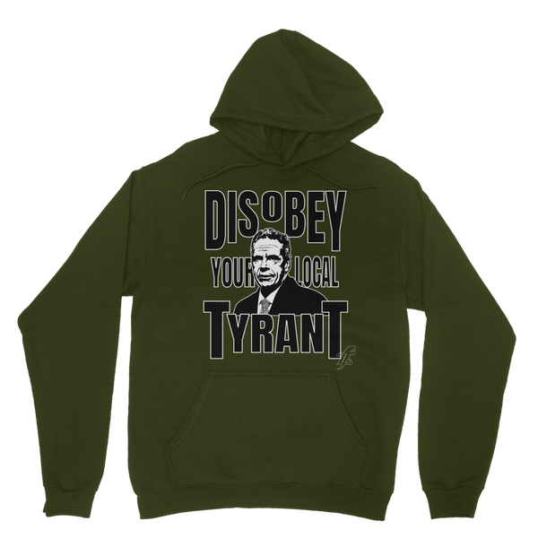 Disobey Cuomo Classic Adult Hoodie