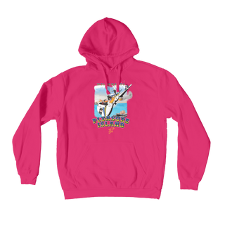 Buy hot-pink Pleasure Island Premium Adult Hoodie