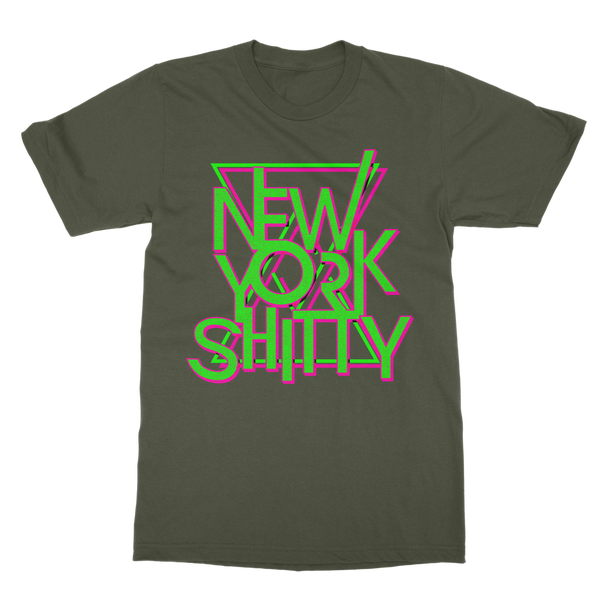 New York Shitty Retro Classic Adult T-Shirt