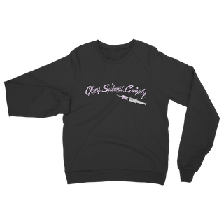 Obey. Submit. Comply. Vaccine Classic Adult Sweatshirt