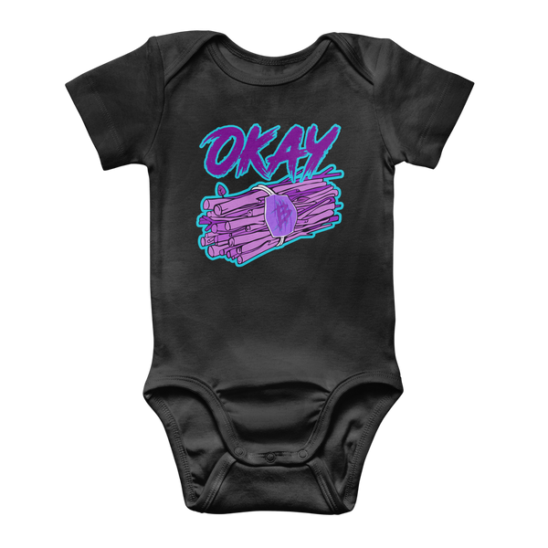 Okay Bundle-o-sticks Classic Baby Onesie Bodysuit