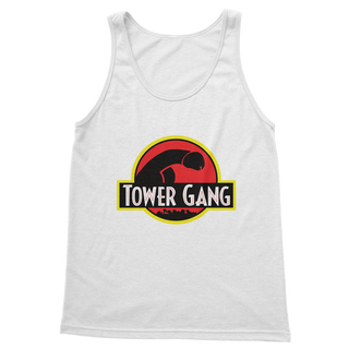 Buy white Jurassic Gang Classic Adult Vest Top