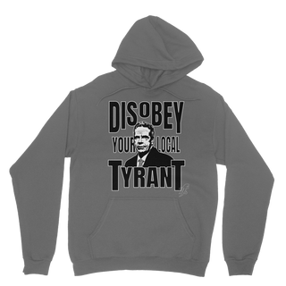 Buy dark-grey Disobey Cuomo Classic Adult Hoodie