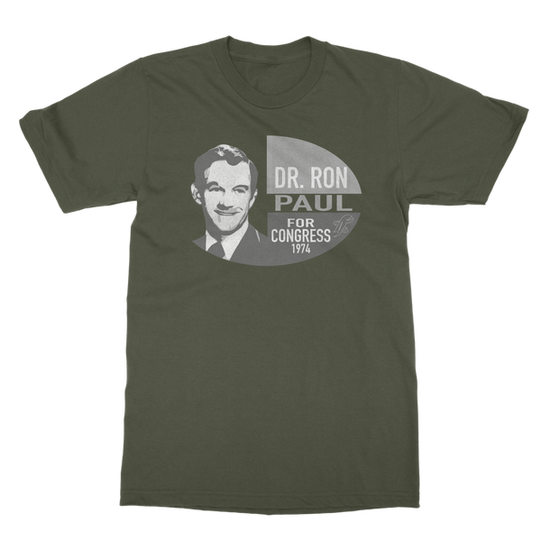 Ron Paul for Congress B&W Classic Adult T-Shirt