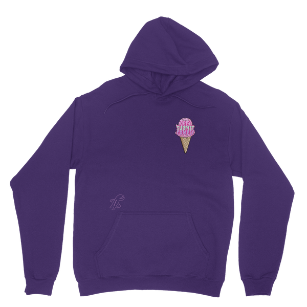 Obey. Submit. Comply. Ice cream Classic Adult Hoodie