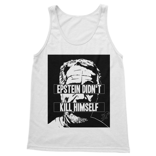 Buy white Epstein Didn’t Kill Himself Classic Adult Vest Top