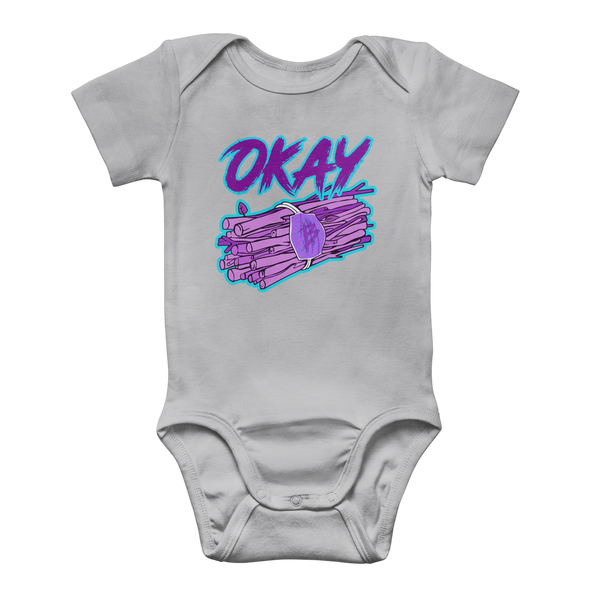 Okay Bundle-o-sticks Classic Baby Onesie Bodysuit