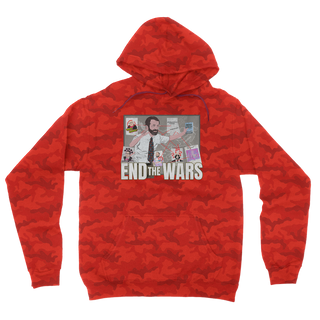 Buy red-camo Pepe Scott Horton 2.0 Camouflage Adult Hoodie