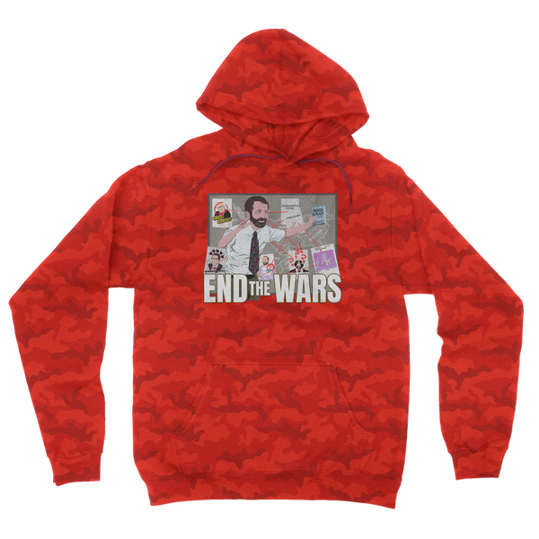 Pepe Scott Horton 2.0 Camouflage Adult Hoodie