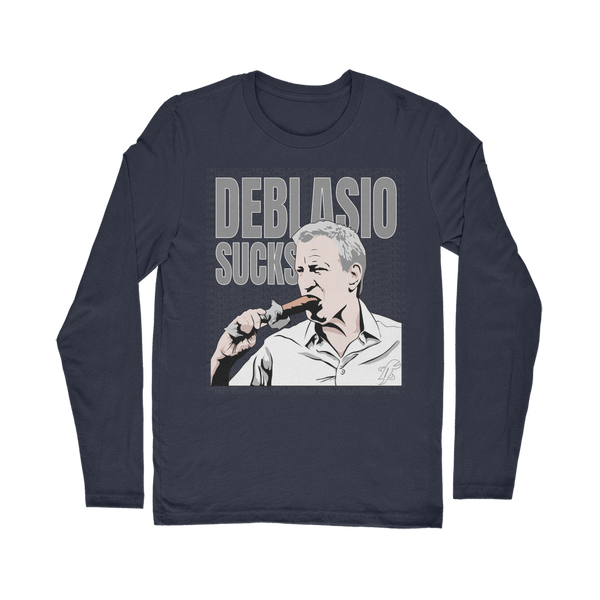 DiBlasio Sucks Classic Long Sleeve T-Shirt