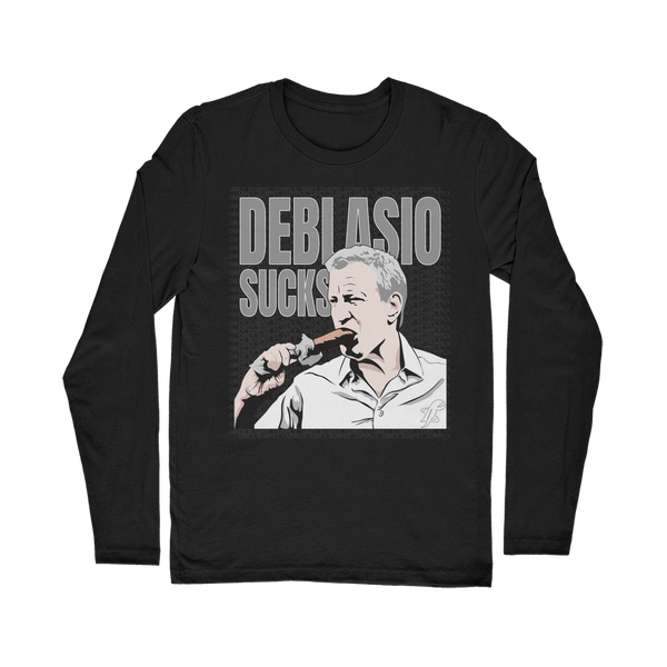 DiBlasio Sucks Classic Long Sleeve T-Shirt
