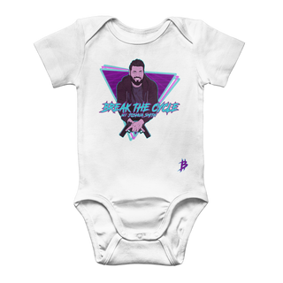 Buy white Break the Cycle 2.0 Classic Baby Onesie Bodysuit